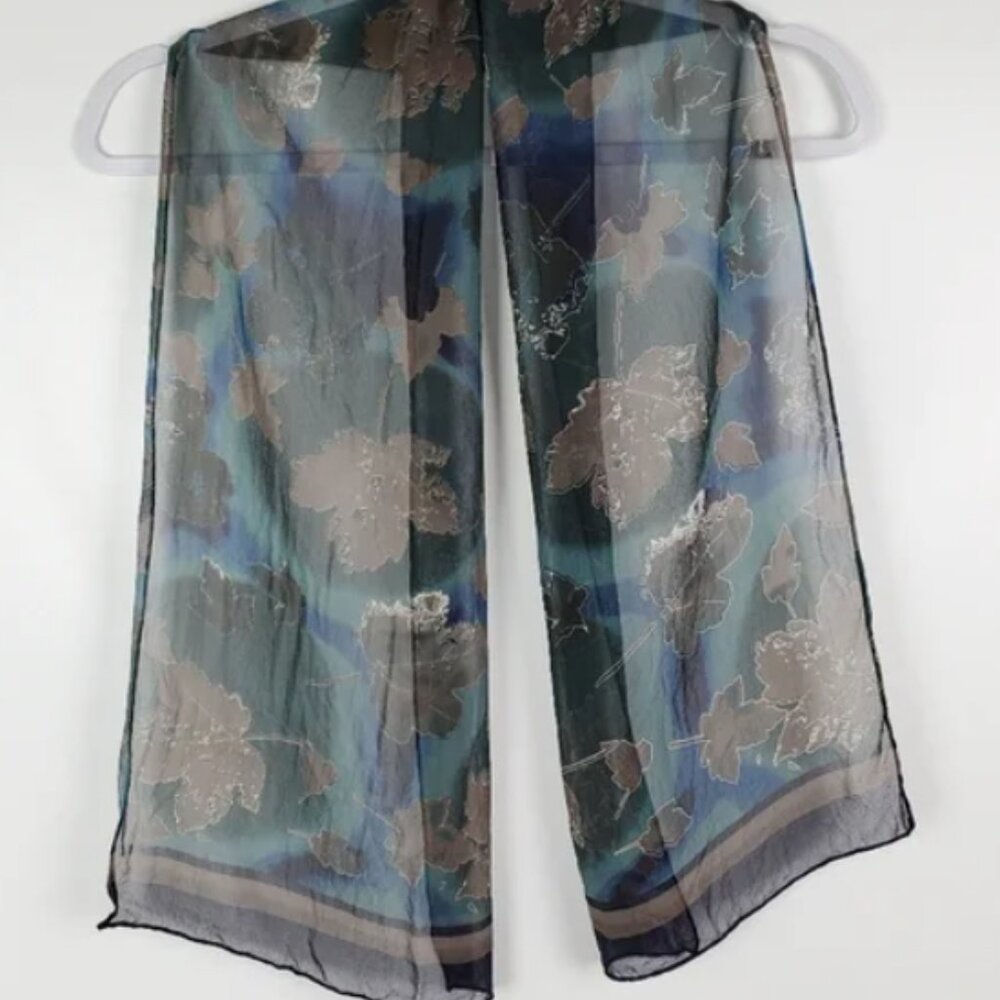 Lovely semi-sheer Bill Blass scarf